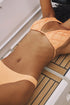PQ Swim Orange Basic Ruched Bottom